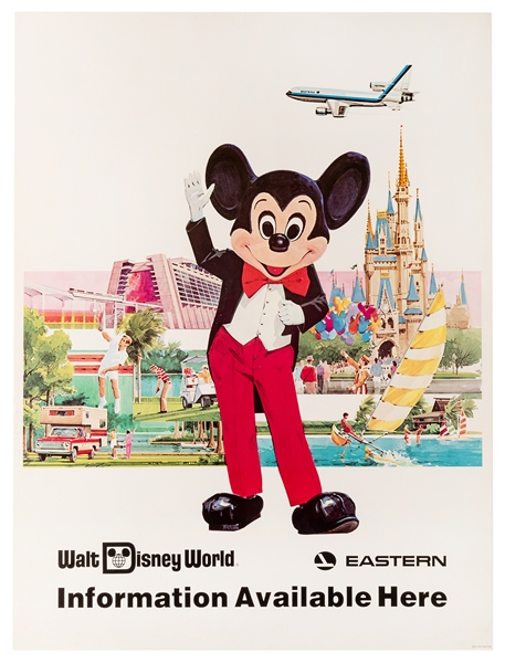 Walt Disney World. Eastern Airlines. 