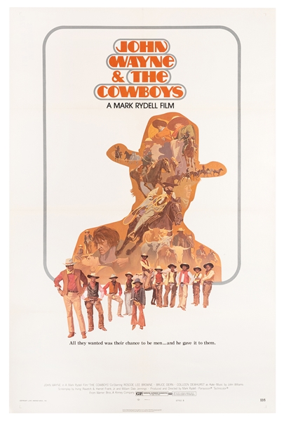 John Wayne and The Cowboys. Burbank: Warner Brothers, 1971. 