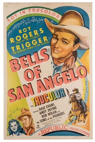 Rogers, Roy. Bells of San Angelo.