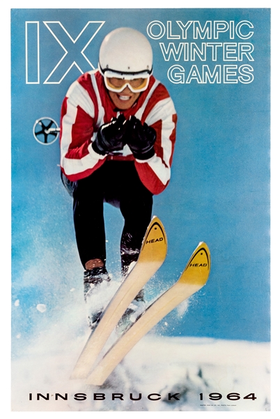Lindholm, Fred. Olympics 1964. Innsbruck. Head Ski Co., 1964. 