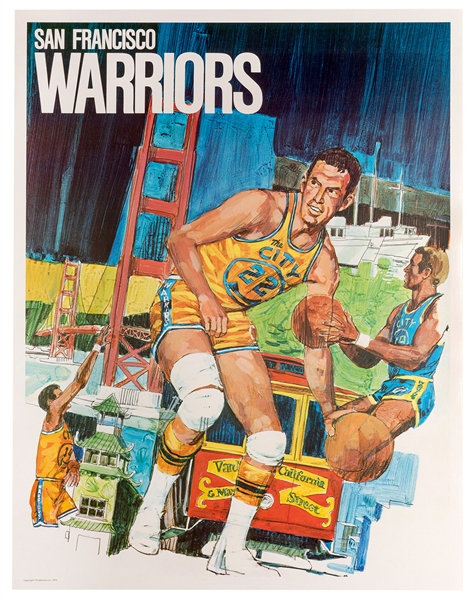 San Francisco Warriors. ProMotions Inc., 1970. 