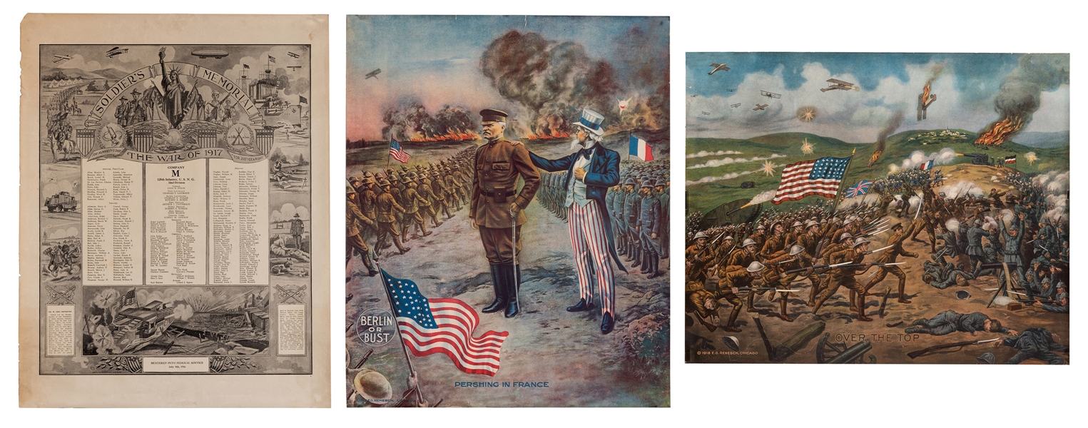 Trio of World War I Posters. 