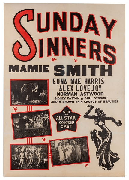 Sunday Sinners. International Road Shows, 1940. 