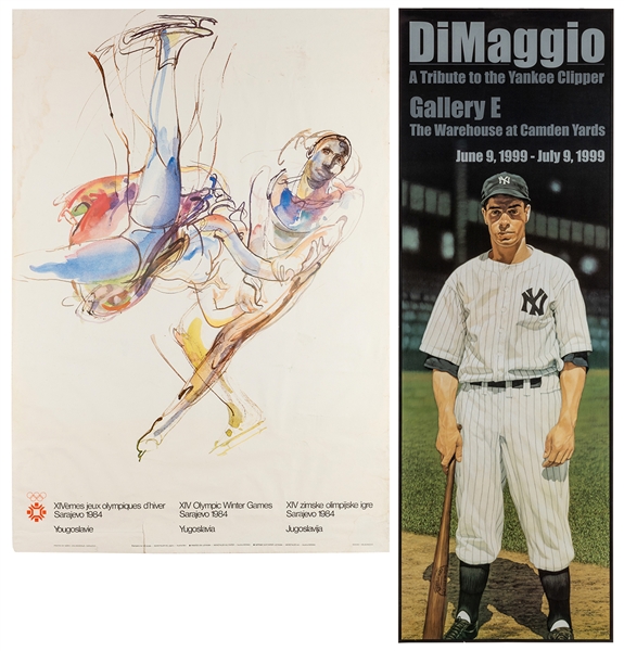 Group of More than 20 Vintage Sports Posters. 