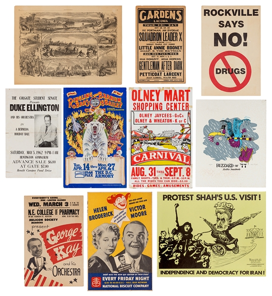 Large Collection of Miscellaneous Posters and Prints.