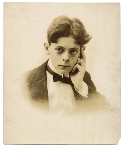 Adolescent Portrait of David Bamberg.