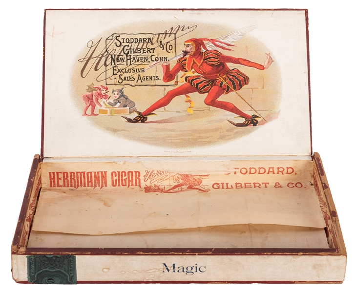 Alexander Herrmann Cigar Box.
