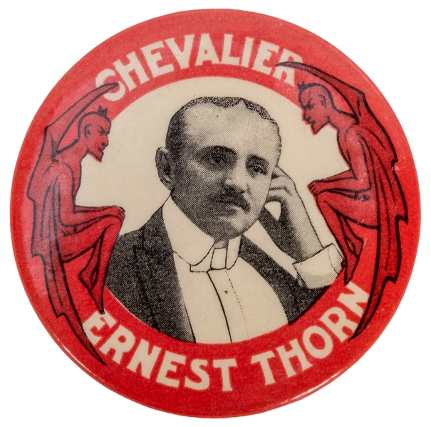 Chevalier Ernest Thorn Souvenir Pocket Mirror.