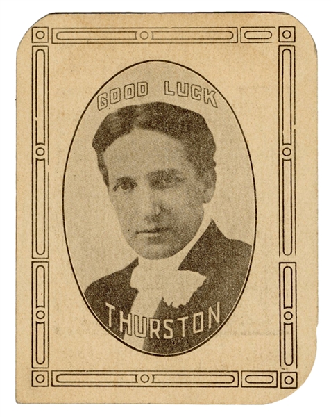 Thurston Good Luck / Ghosts Throw Out Card.