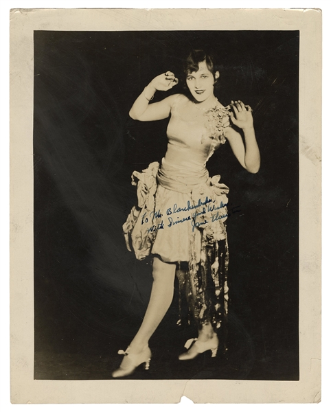 Jane Thurston Inscribed and Signed Photograph.