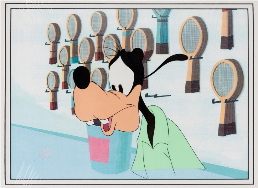  Sports Goofy Original Animation Cel. 