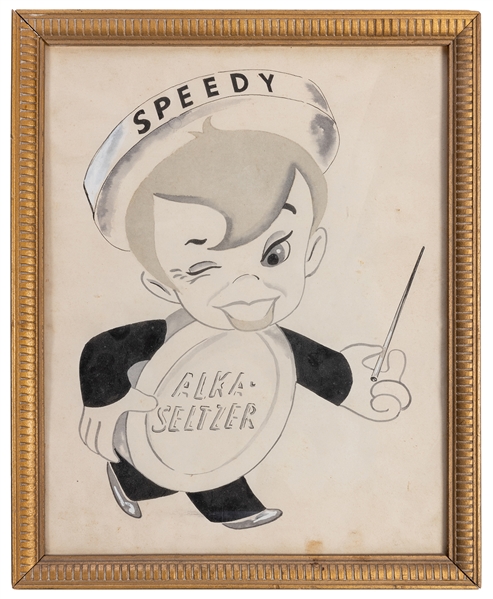  ‘Speedy’ Alka Seltzer Original Art. 