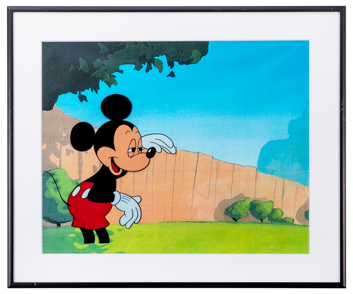  Walt Disney Mickey Mouse Original Production Cel Art. 