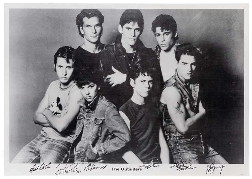  The Outsiders. Signed by Cast. 