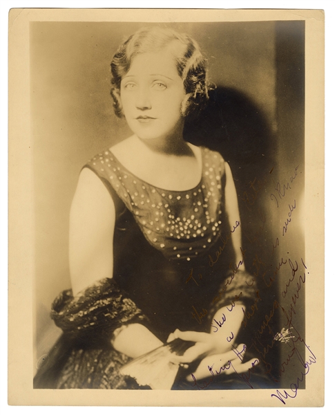 Marion Davies Inscribed and Signed Publicity Photographs. 