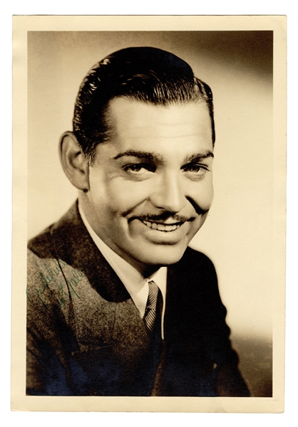 Clark Gable Signed Photograph. 