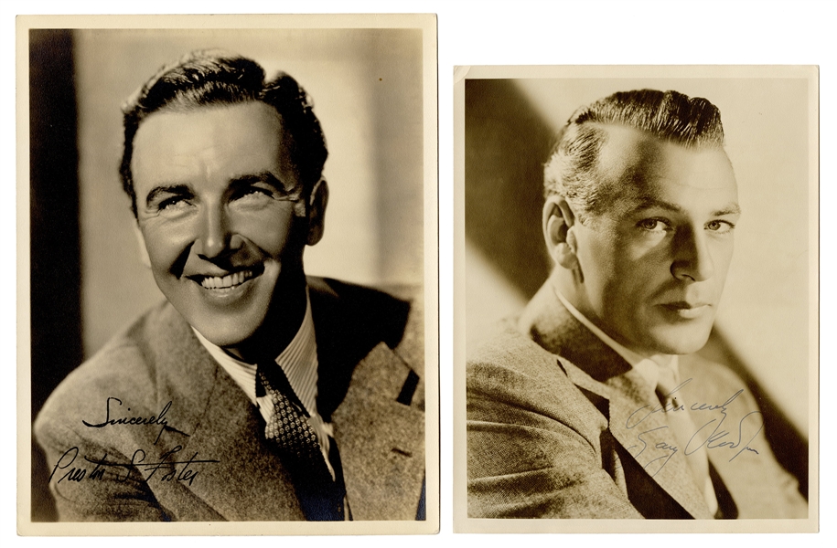  Collection of 1930s—40s Screen Actors Publicity / Fan Photographs. 