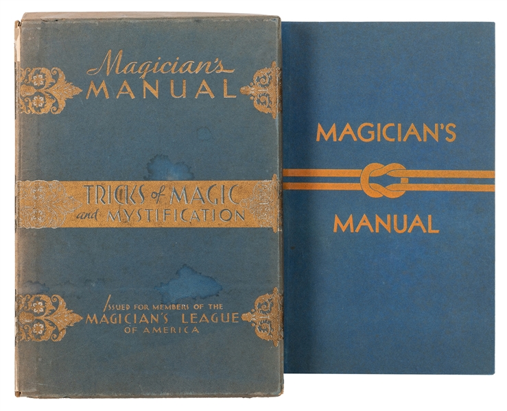 Gibson, Walter. Magician’s Manual. 
