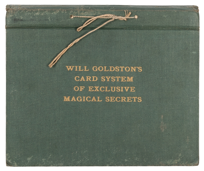 Goldston, Will. Card System of Exclusive Magical Secrets. 