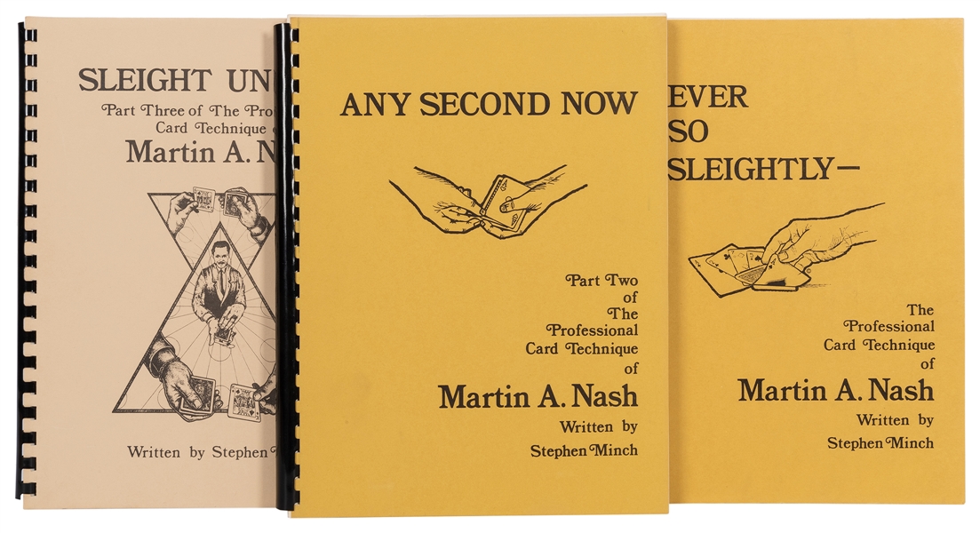 Minch, Stephen. The Martin Nash Trilogy. 