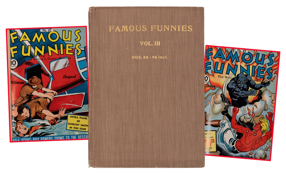 Famous Funnies Nos. 85—96 Bound Volume. 
