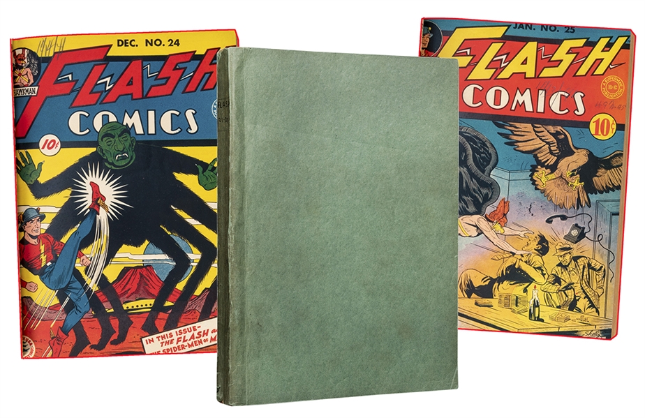  Flash Comics Nos. 21—28 Bound Volume. 