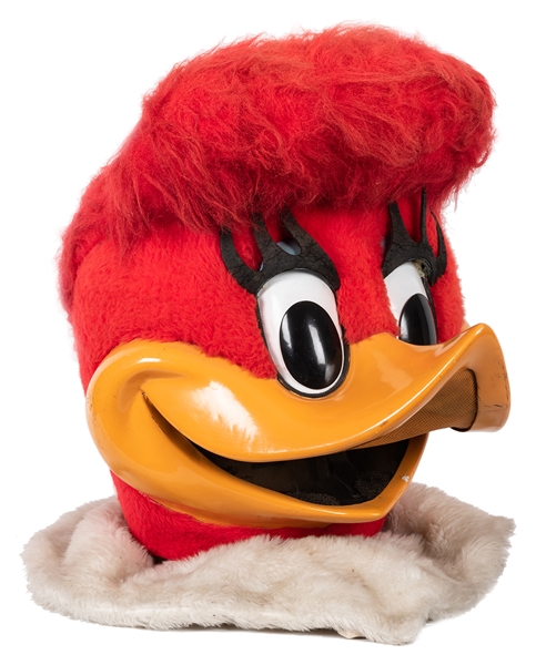  Winnie Woodpecker Park Worn Mascot Head.  