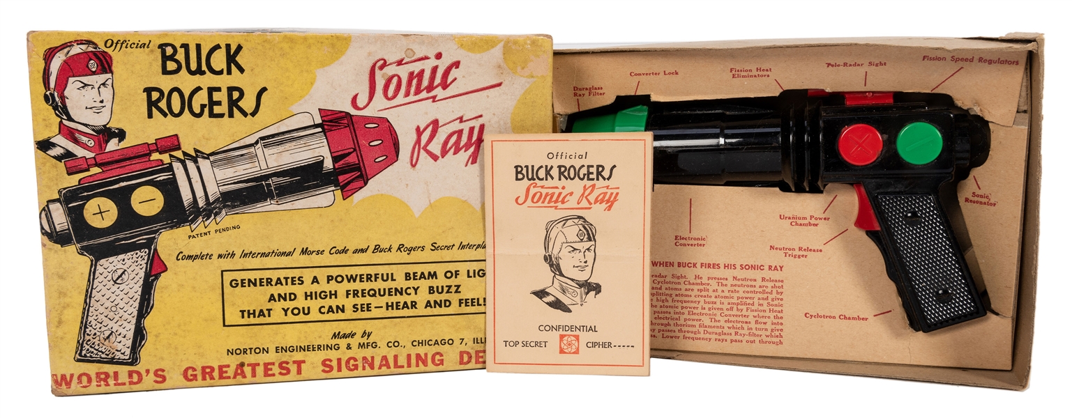  Buck Rogers Sonic Ray Gun in Original Box. 