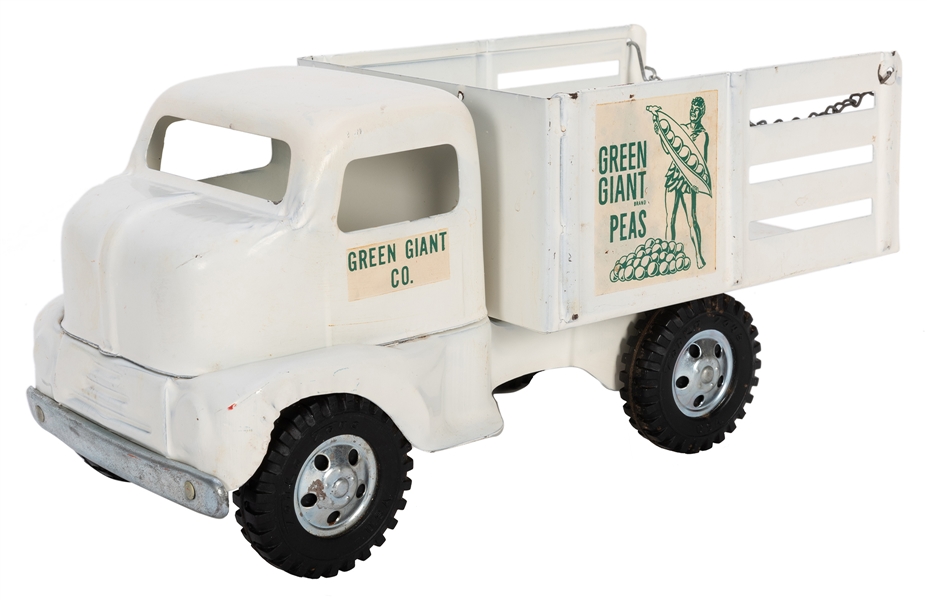  Tonka Green Giant Co. Stake Truck. 1950s.