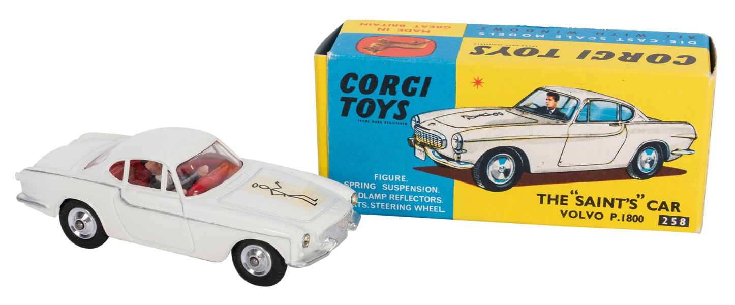  Corgi The Saint’s Car #258 in Original Box. 1965.