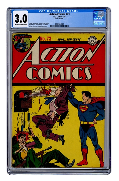  Action Comics No. 73. 
