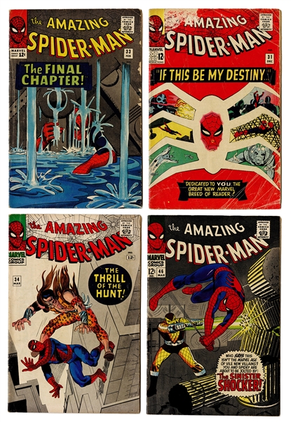  Amazing Spider-Man. Lot of 19 Comic Books. 