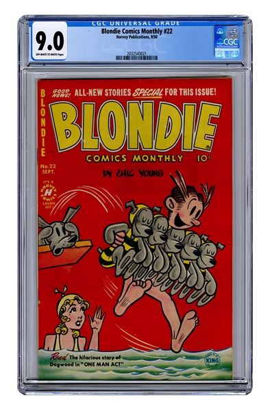  Blondie Comics Monthly No. 22. 
