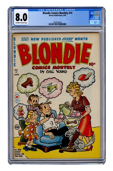  Blondie Comics Monthly No. 19. 
