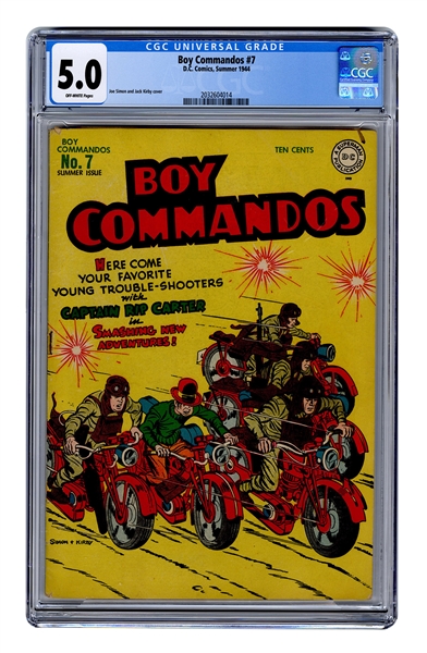  Boy Commandos No. 7. 