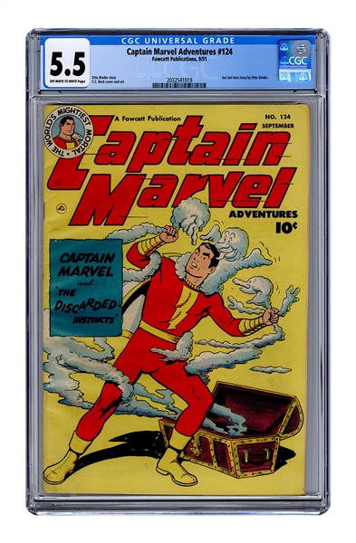 Captain Marvel Adventures No. 124. 