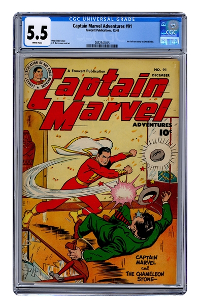  Captain Marvel Adventures No. 91. 