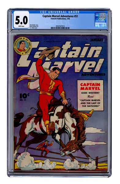  Captain Marvel Adventures No. 51. 