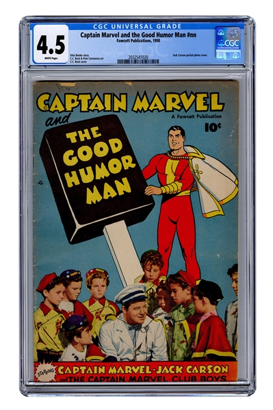  Captain Marvel the Good Humor Man. 
