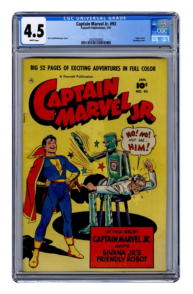  Captain Marvel Jr. No. 93. 
