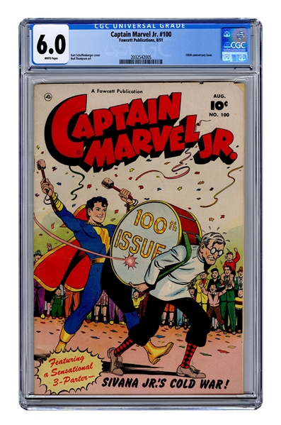  Captain Marvel Jr. No. 100. 