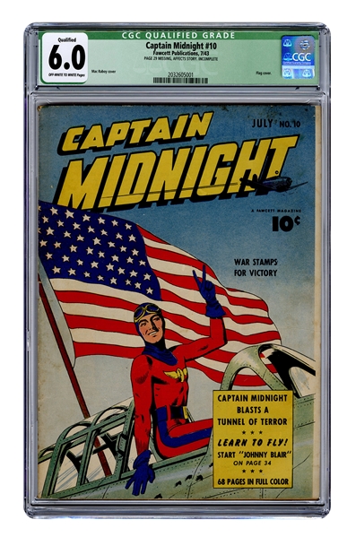  Captain Midnight No. 10. 