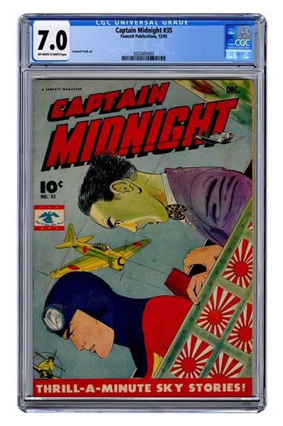  Captain Midnight No. 35. 