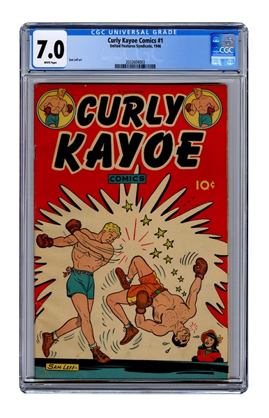  Curly Kayoe Comics No. 1. 