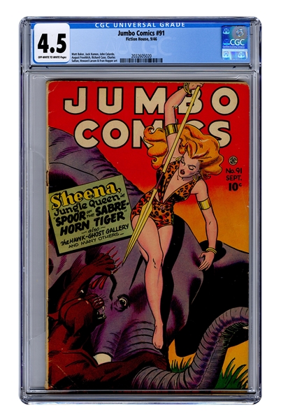  Jumbo Comics No. 91. 