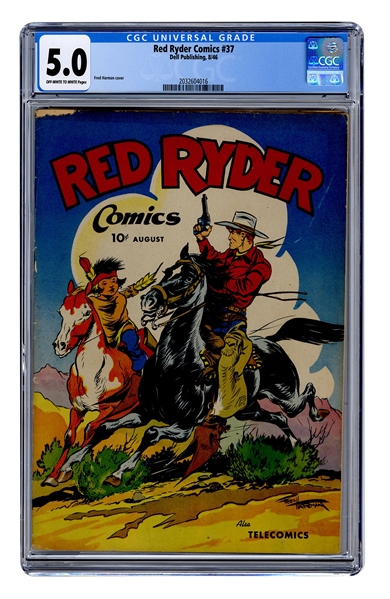  Red Ryder Comics No. 37. 