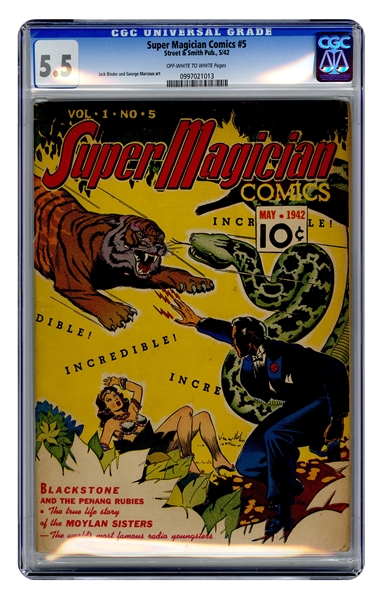  Super-Magician Comics Nos. 4 and 5. 