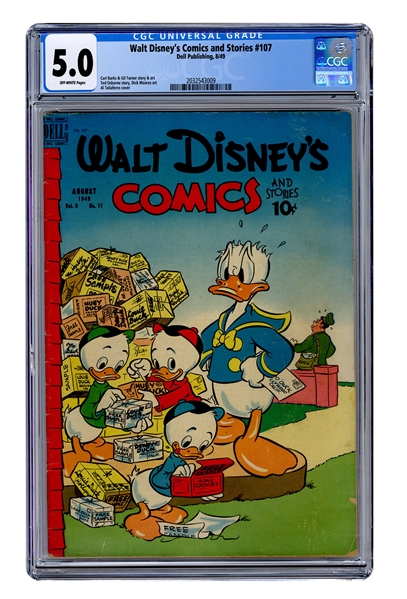 Walt Disney’s Comics and Stories No. 107. 