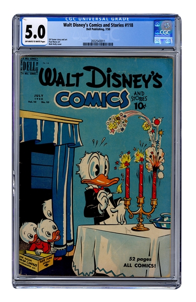  Walt Disney’s Comics and Stories No. 118. 