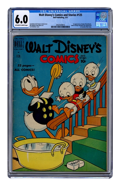  Walt Disney’s Comics and Stories No. 125. 
